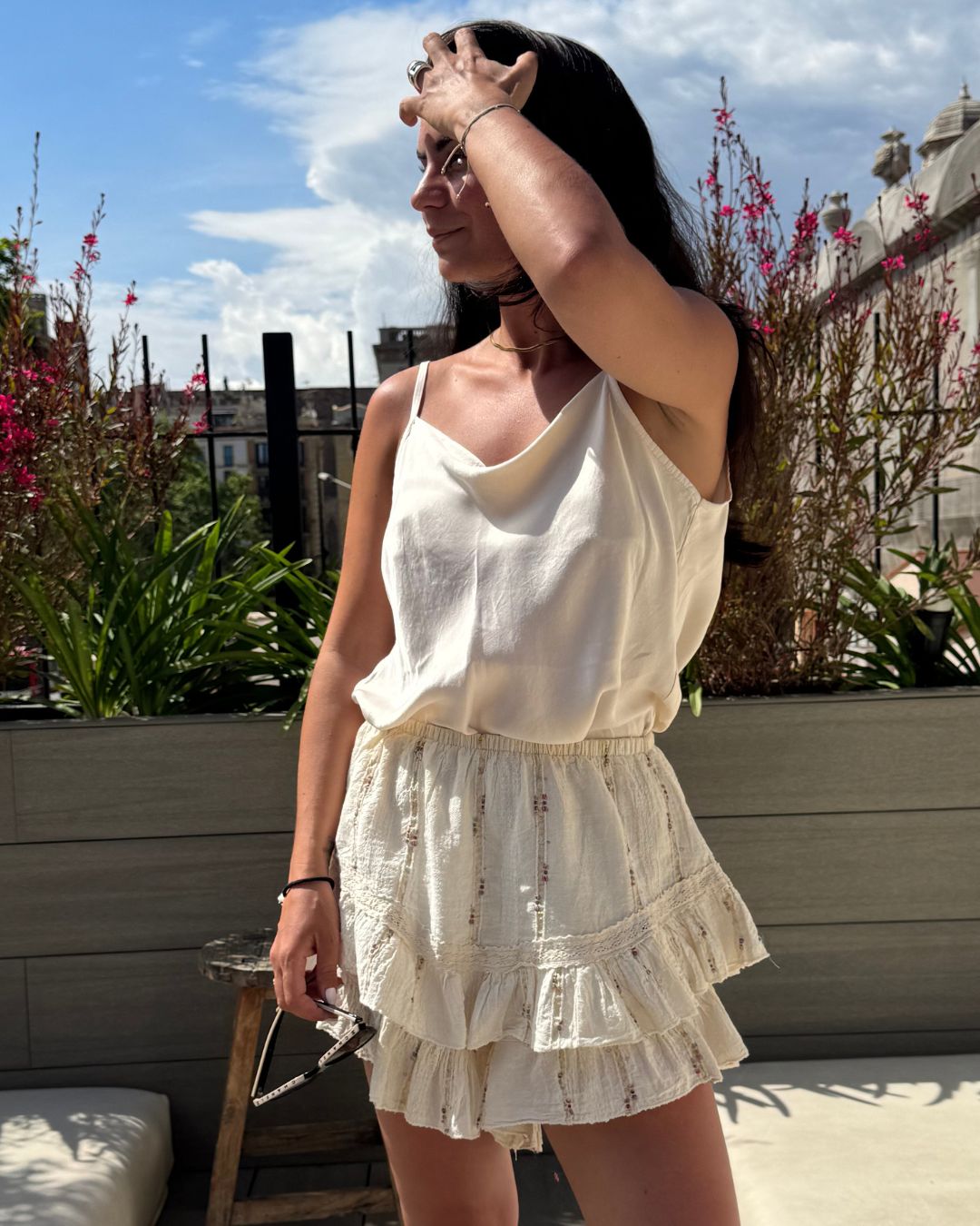 Top beige rosé - Nina
