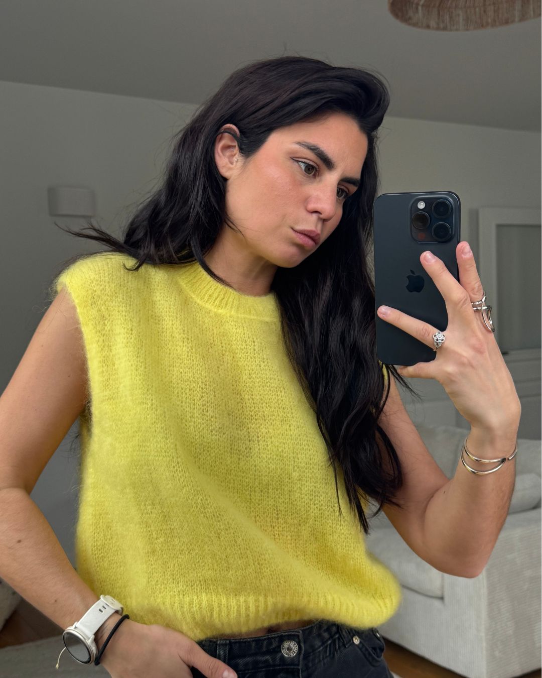 Pull Mio - Jaune